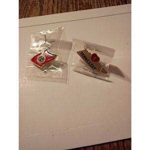 Tennessee State Pin Lot Enamel Hat Lapel Pins Souvenir Set 2pc NEW